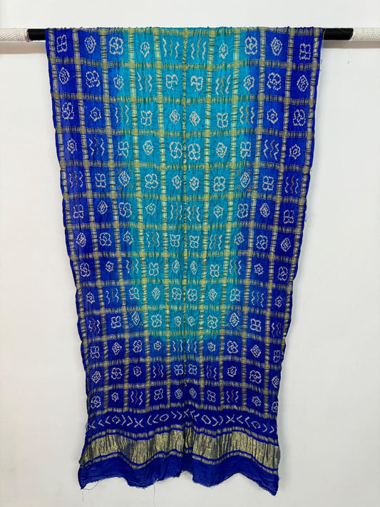 Pure gajji silk bandhani gharchola dupatta - Any color can be customised